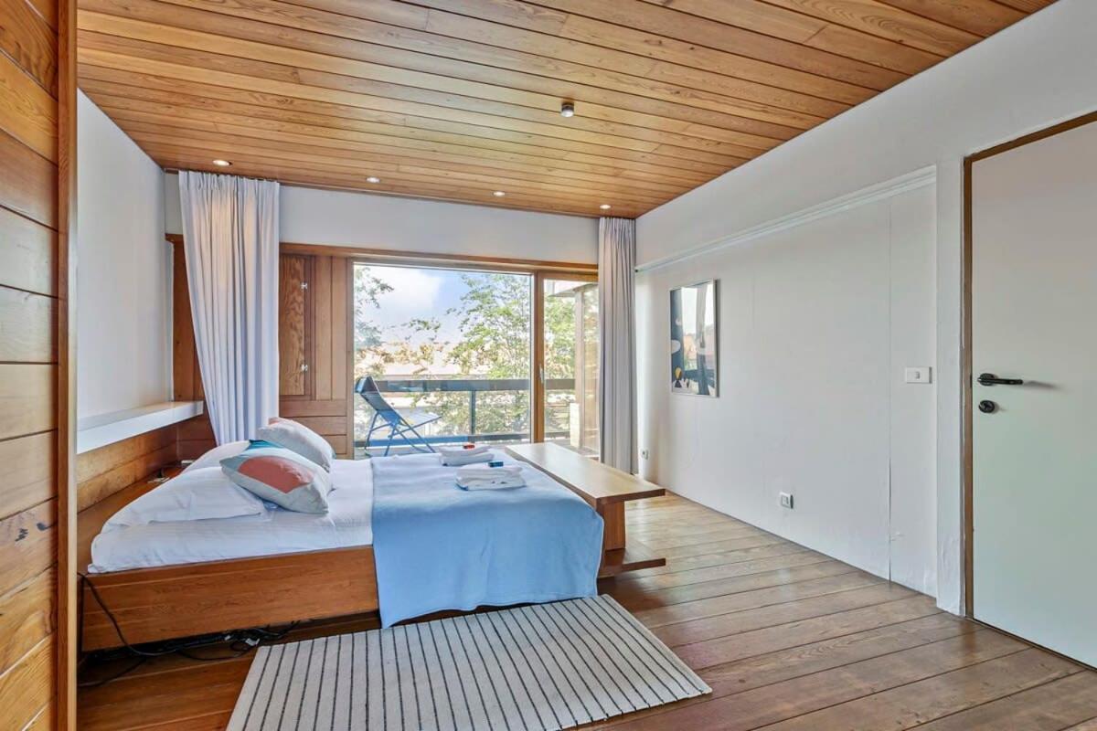 Eighties Modernist Design House With Garden Near The Beach Ostenda Esterno foto